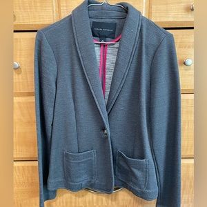 Banana Republic Gray One Button Blazer XS